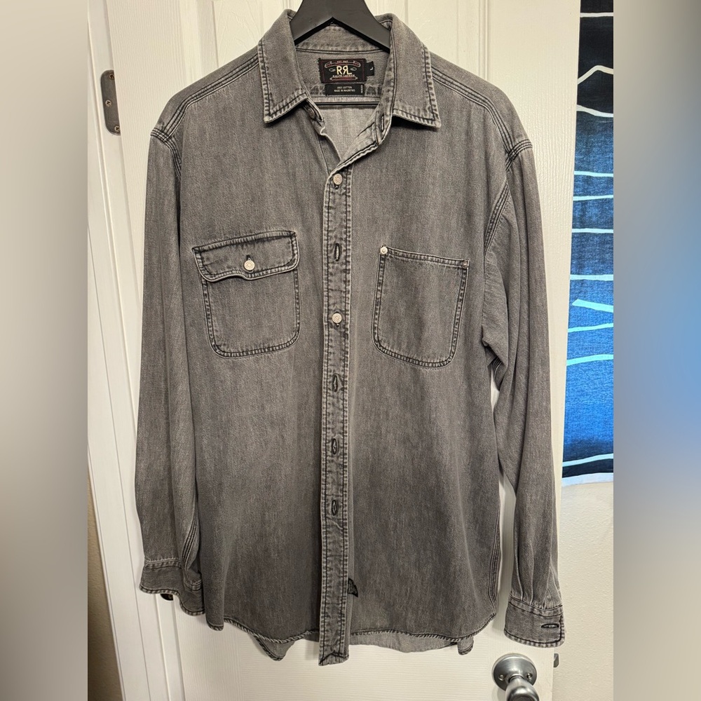 Ralph Lauren Double R Denim Western Button Down